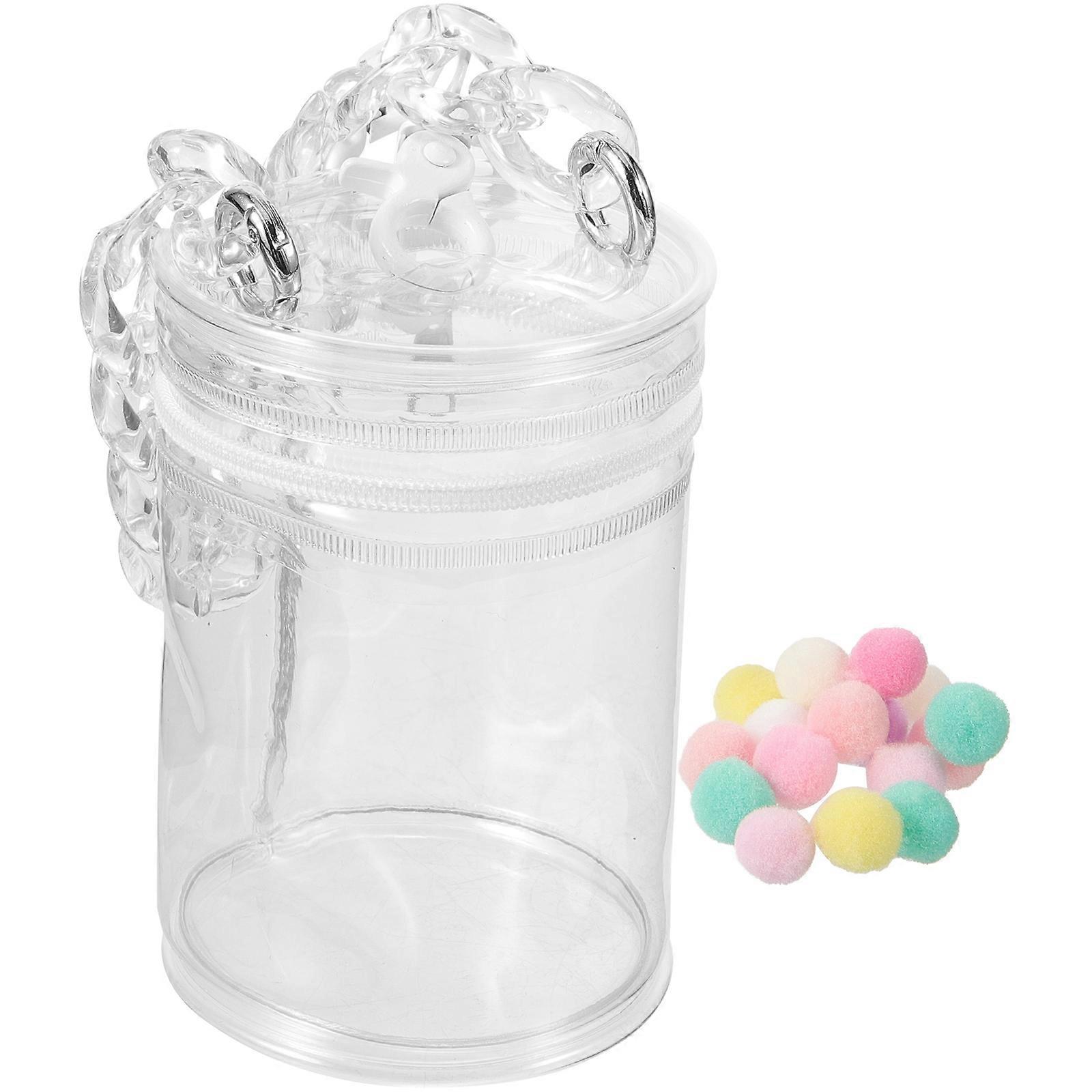 Transparent Doll Figure Storage Bag Portable Organizer for Collectibles & Figures Display Solution for Doll Collectors & Exhibitions