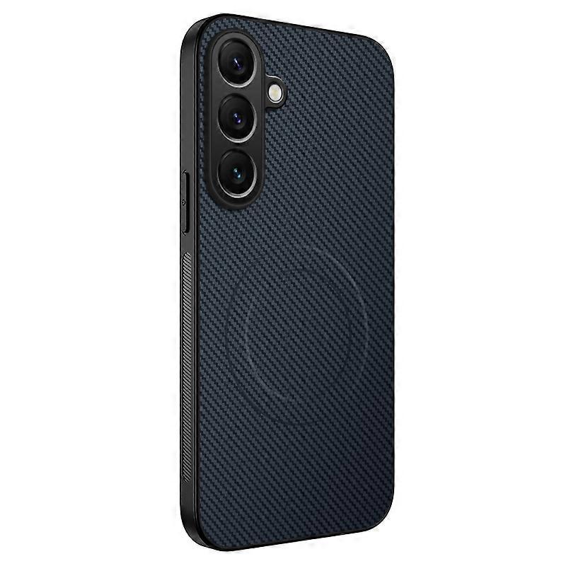 For Samsung Galaxy A16 4G Galaxy A16 5G Case Compatible with MagSafe WANLONFENG TQ Series Carbon Fib