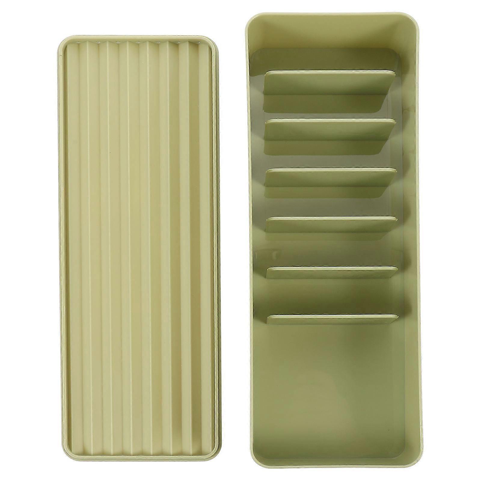 1 Pc Cable Storage Box Multi Grid Holder with Lid Wire Case