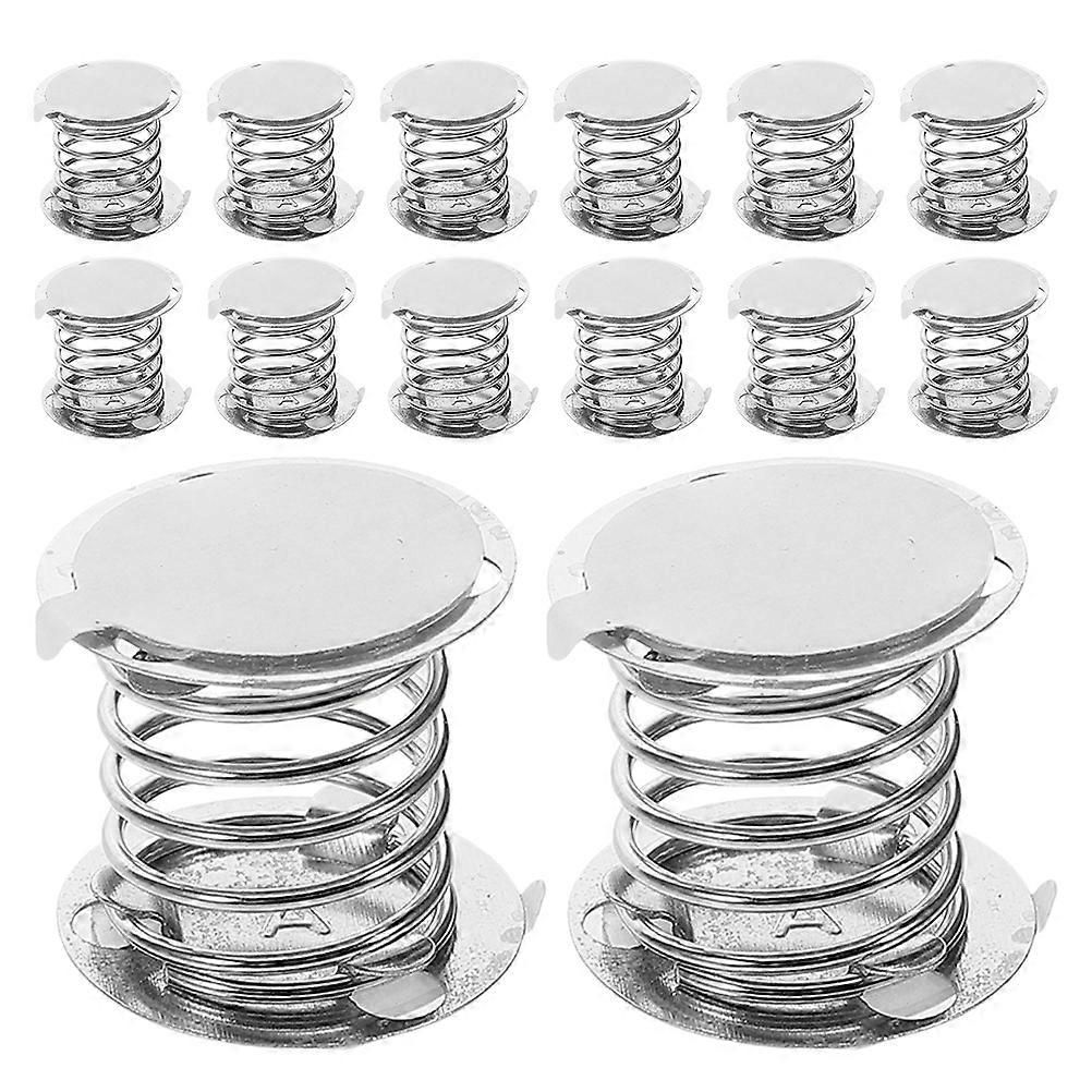 20PCS Silver Small Spring Base For Wobbling Dolls Metal Entertaining Wobble