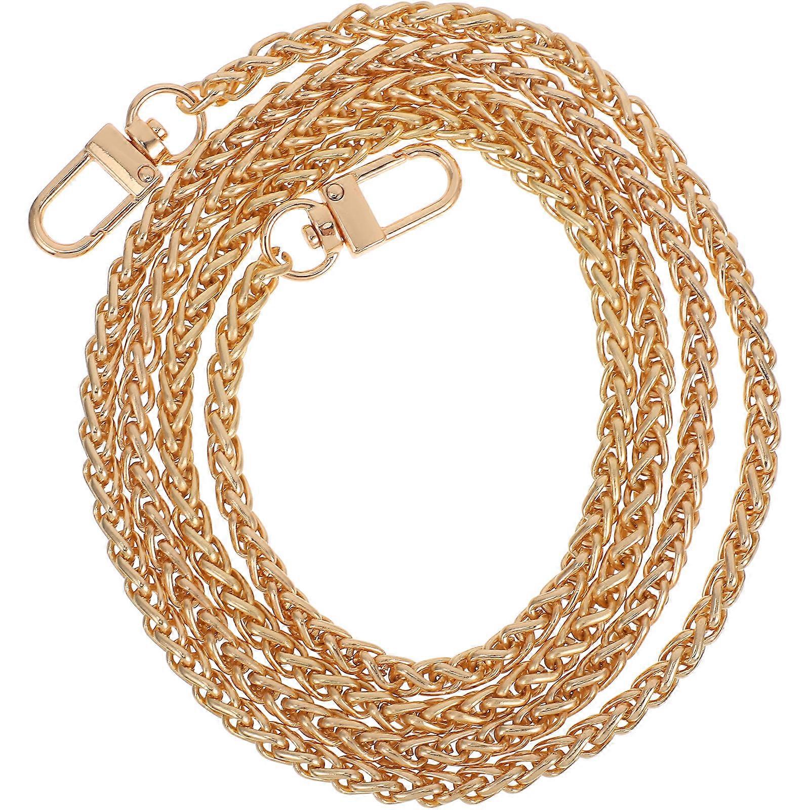 Purse Chain Strap Various Occasions Handbag Accessory Iron 47.7 0.6 0.2in Crossbody Strap 1Set