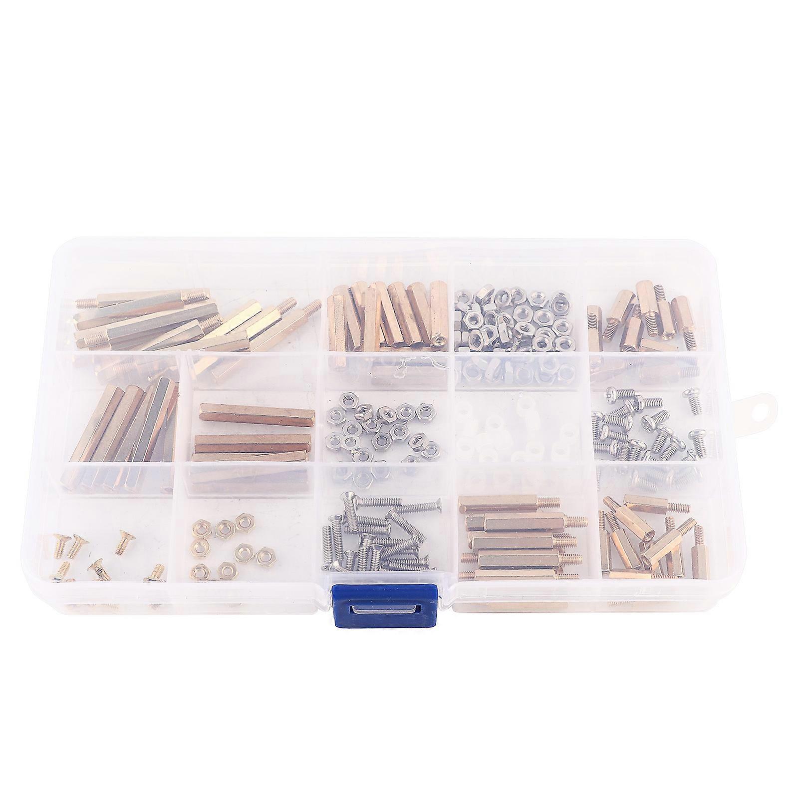 Copper Screws and Nuts Kit for Raspberry Pi (210 Pieces)