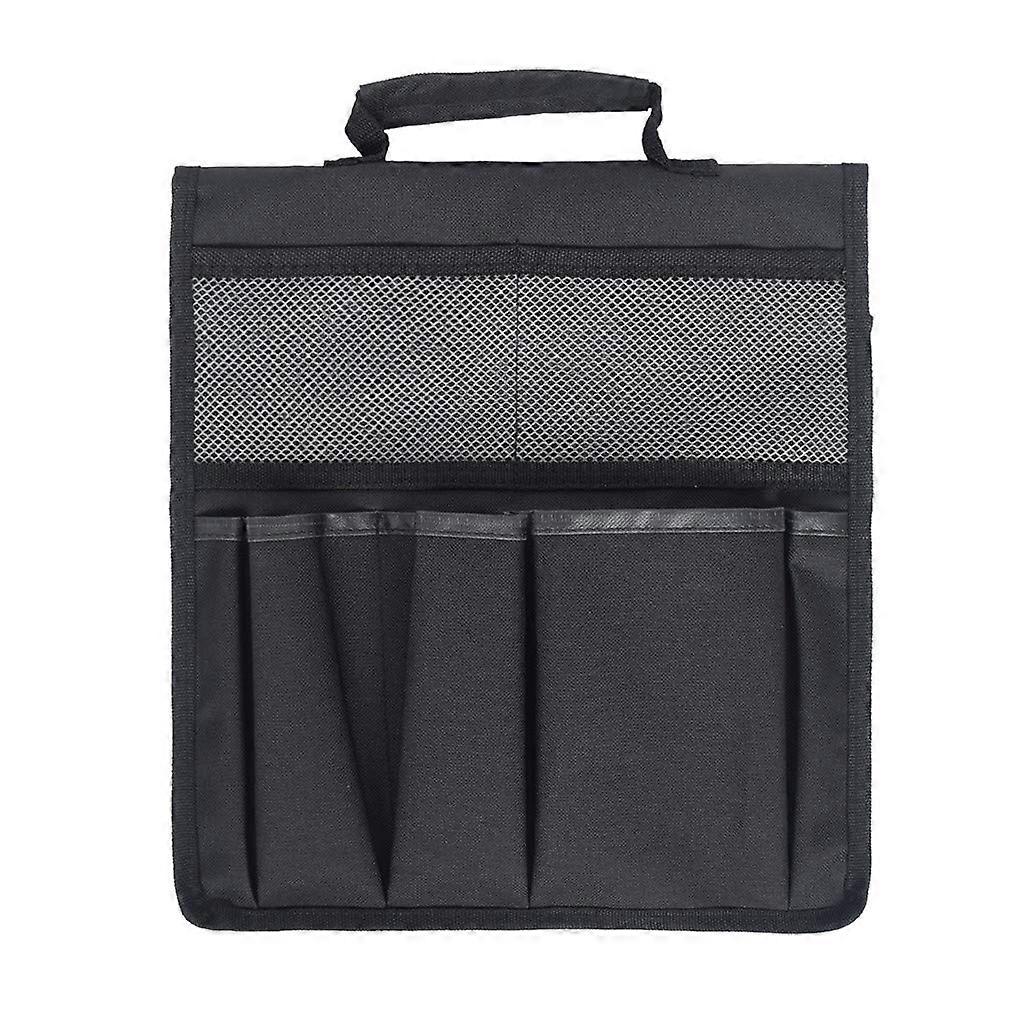 Tool storage, portable handle, garden bag, storage tool, terrace and garden, small fabric bag (gray, one size) Gray one size