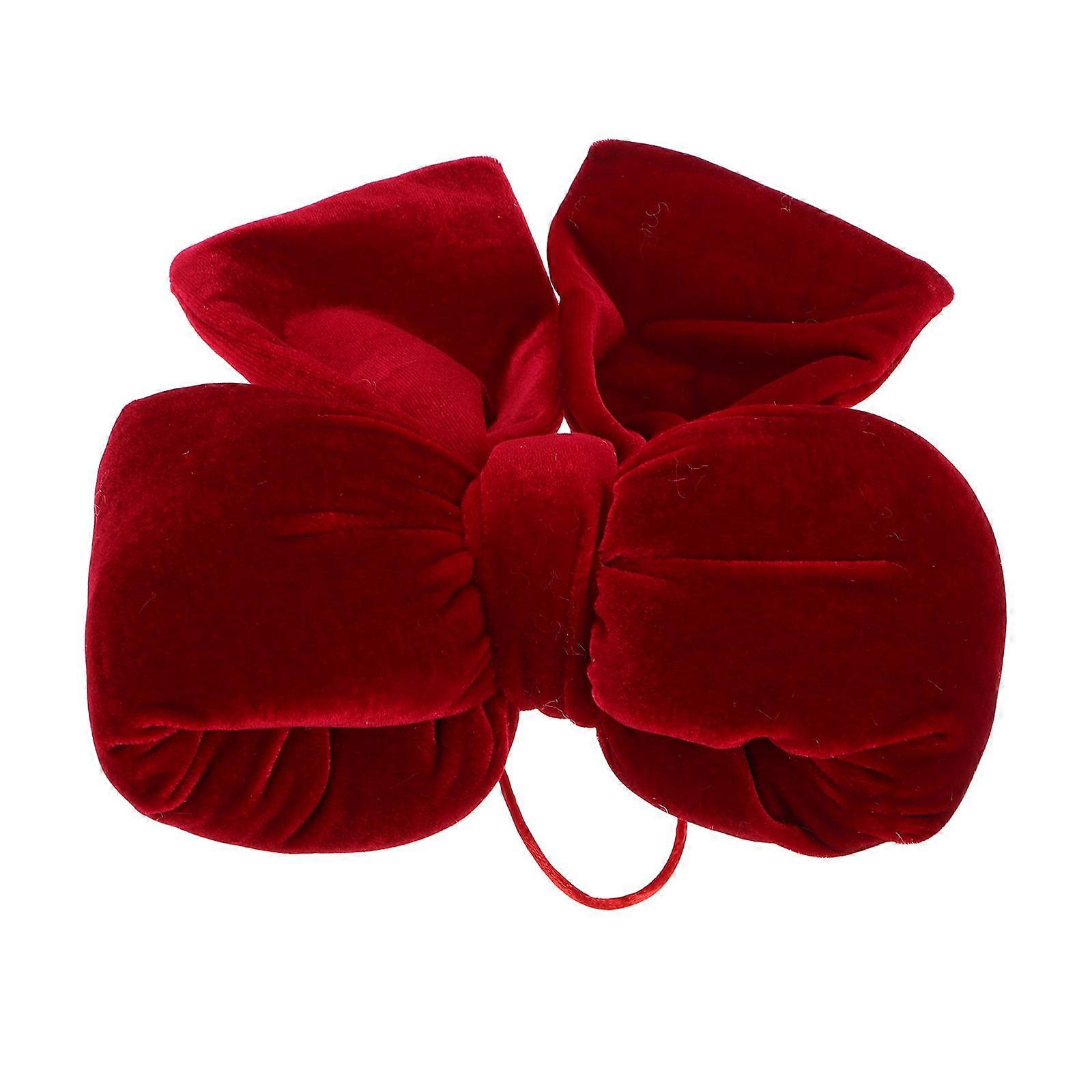 Extra Large Christmas Bows Red Bow Minimalist Design Home Front Door Decoration Wall Decoration 21.00X17.00X7.00Cm 1Pcs