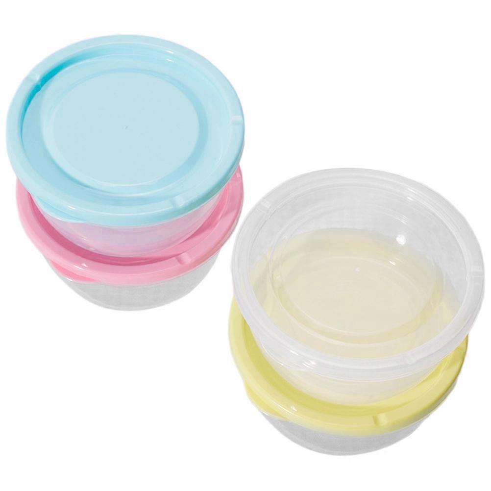 4pcs Reusable Food Storage Containers with Lids – Freezer Safe Boxes for Preserving Fruits and Organizing Food Items