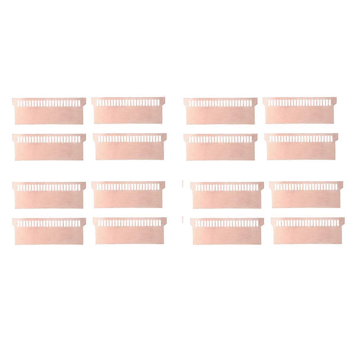 4 Pcs Pure Copper Notebook Gaming RAM Memory Cooler Heat Sink 0.5Mm