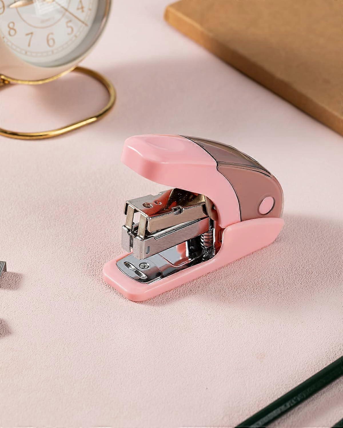 Smooth Mini Stapler Set, 20 Sheet Capacity, Integrated Remover