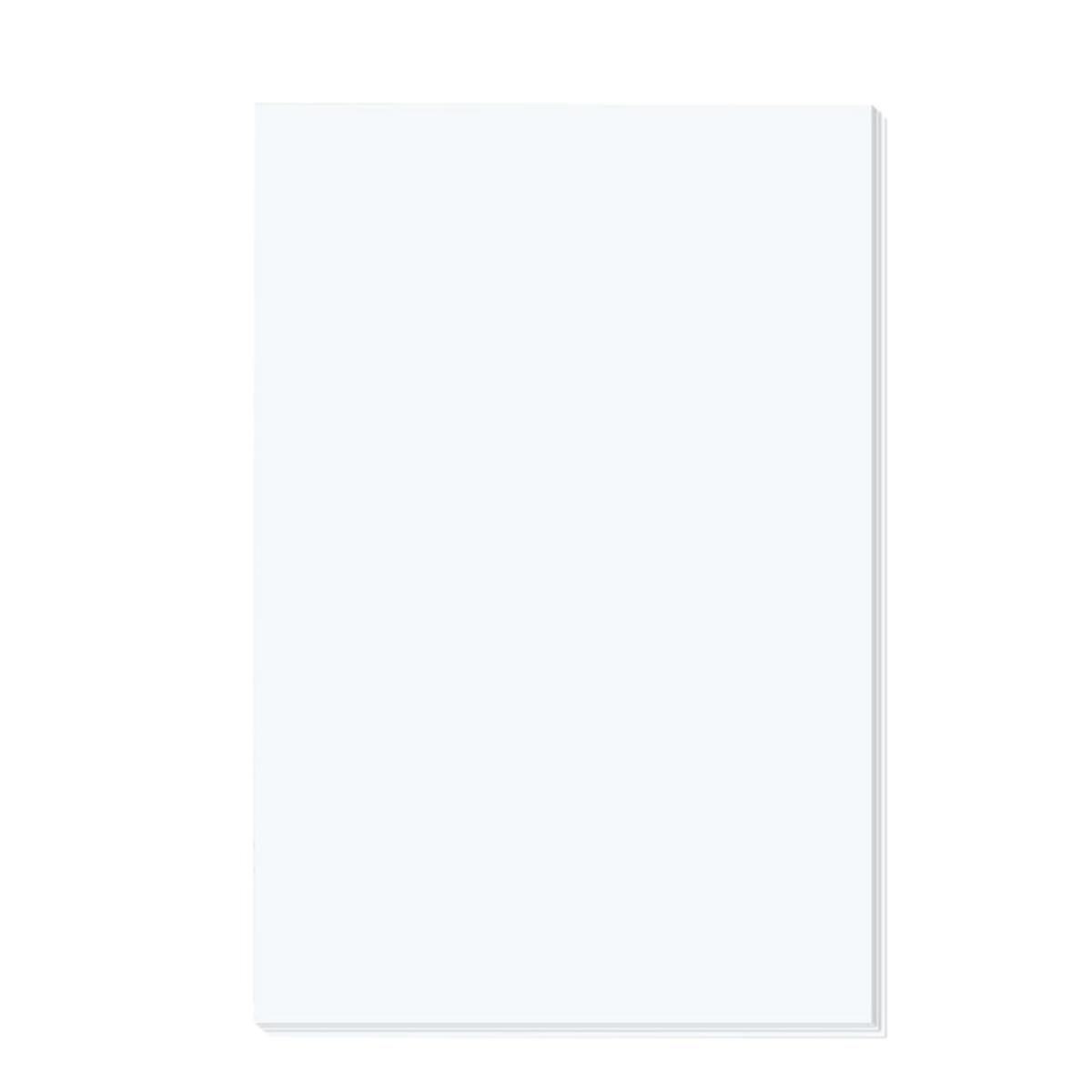 100 Sheets A4 Thermal Paper for A40 Portable Printer Quick Drying Long Term Retention Period Folded Paper