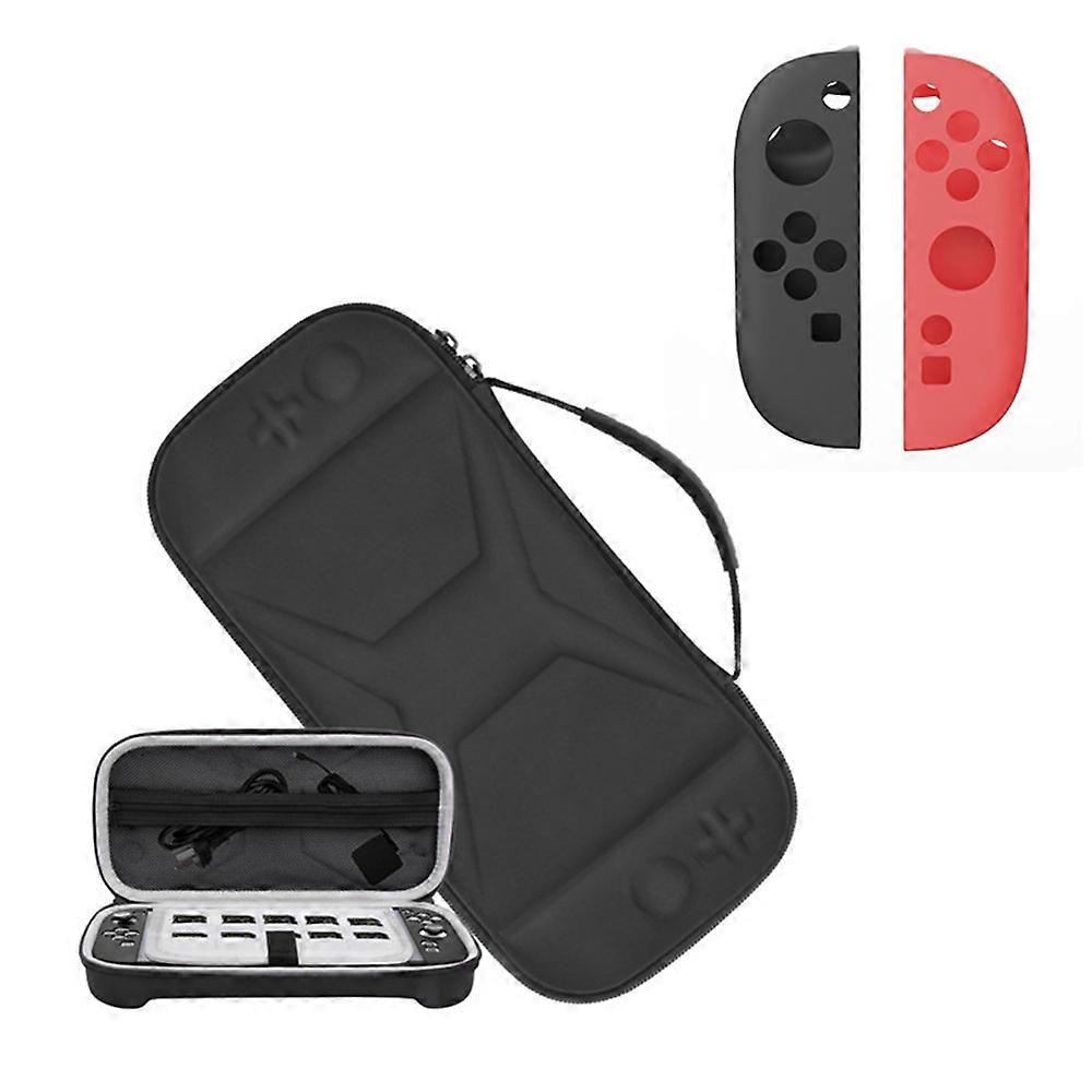 J9l For Nintendo Switch 2 Console Storage Case EVA Leather Bag with O7G Controller Protective Cover 