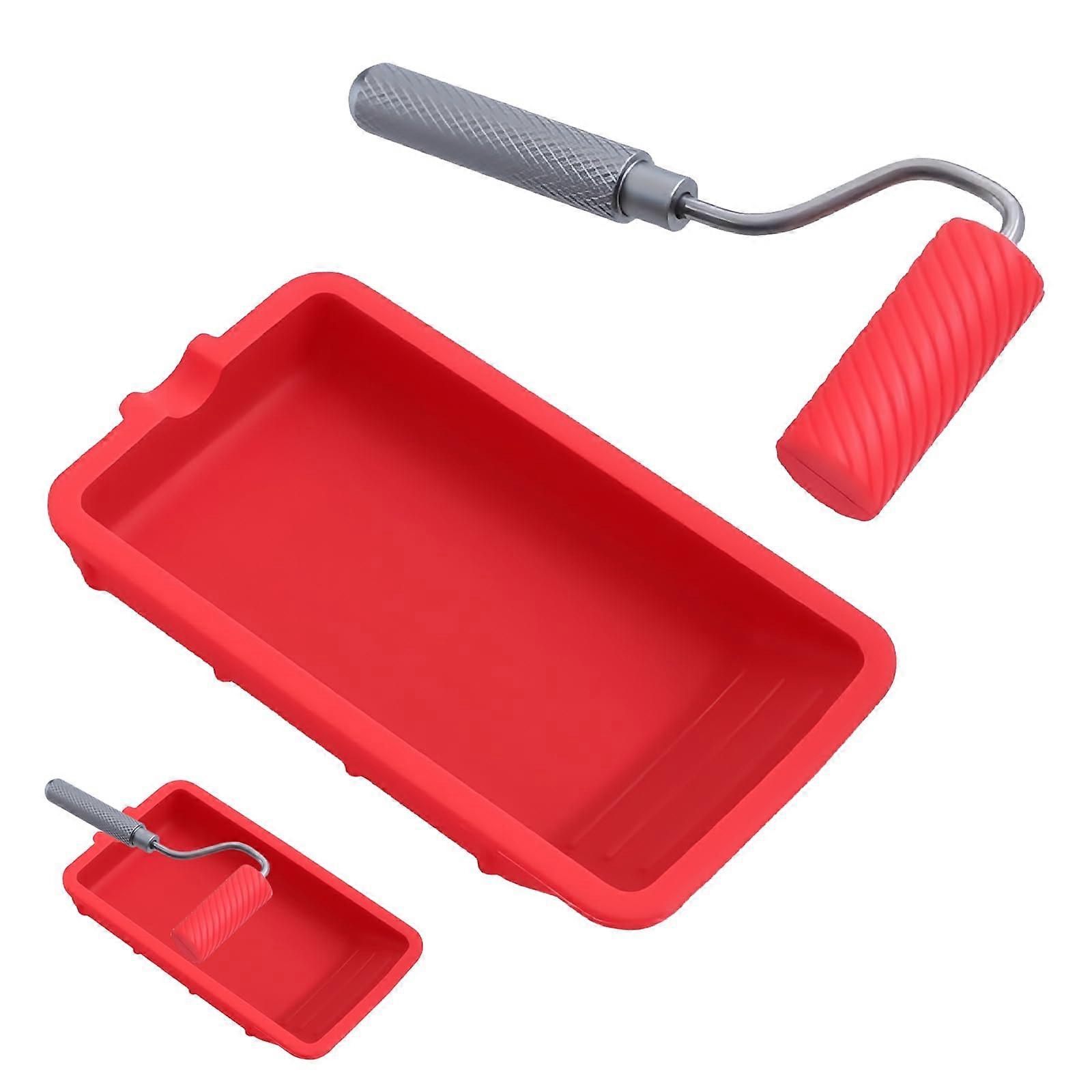 Glue Roller Wood Glue with Adhesive Tray: Quick and Even Application for Woodworking