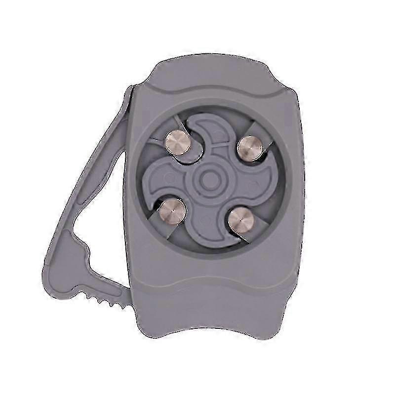 Portable Safety Manual Can Opener with Locking Feature, No Sharp Edge