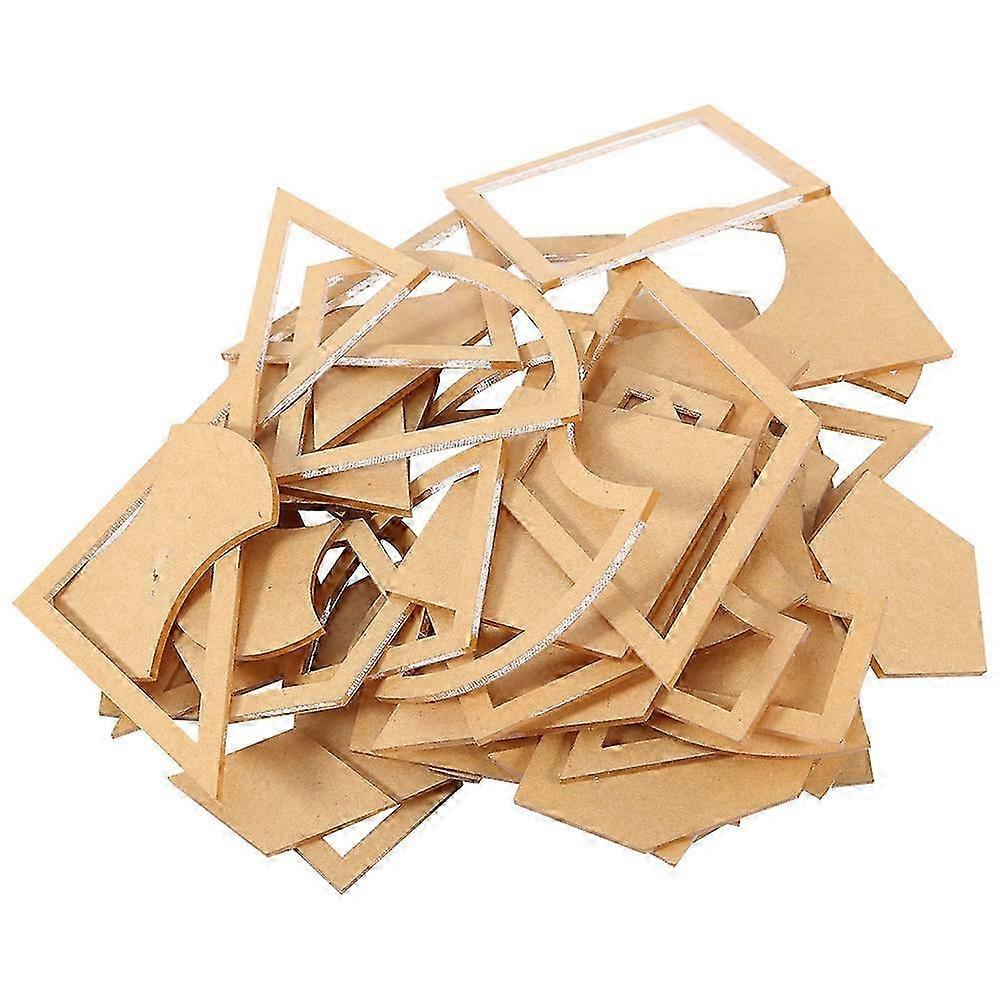 54 Pcs Multiple Shaped Acrylic Quilt Stencil Template DIY Tool for Quilting