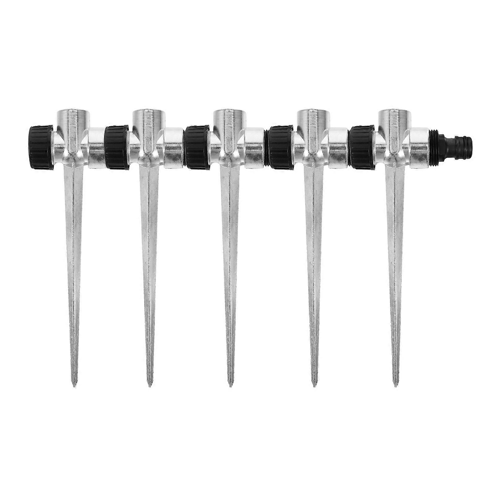 Lawn Sprinkler Base Durable Spikes for Automatic Watering System, Easy Ground Insertion Design for Garden Irrigation and Lawn Care