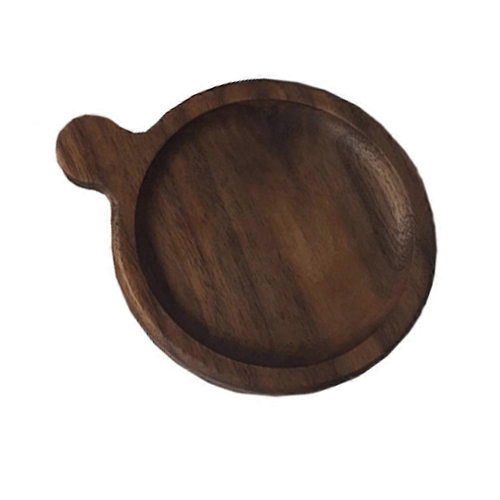 Non-Slip Coasters Wooden Round Cup Pads Protect Surfaces from Scratching for Restaurant Use 1Set