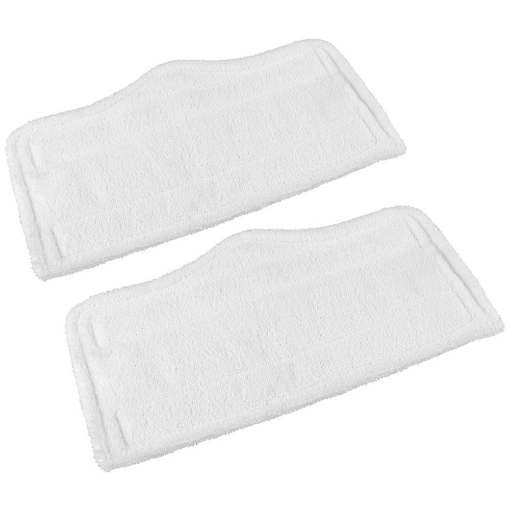 Reusable Steam Mop Pads Replacement Flat Mop Pads For Home Cleaning Temperature Resistant 2Pcs