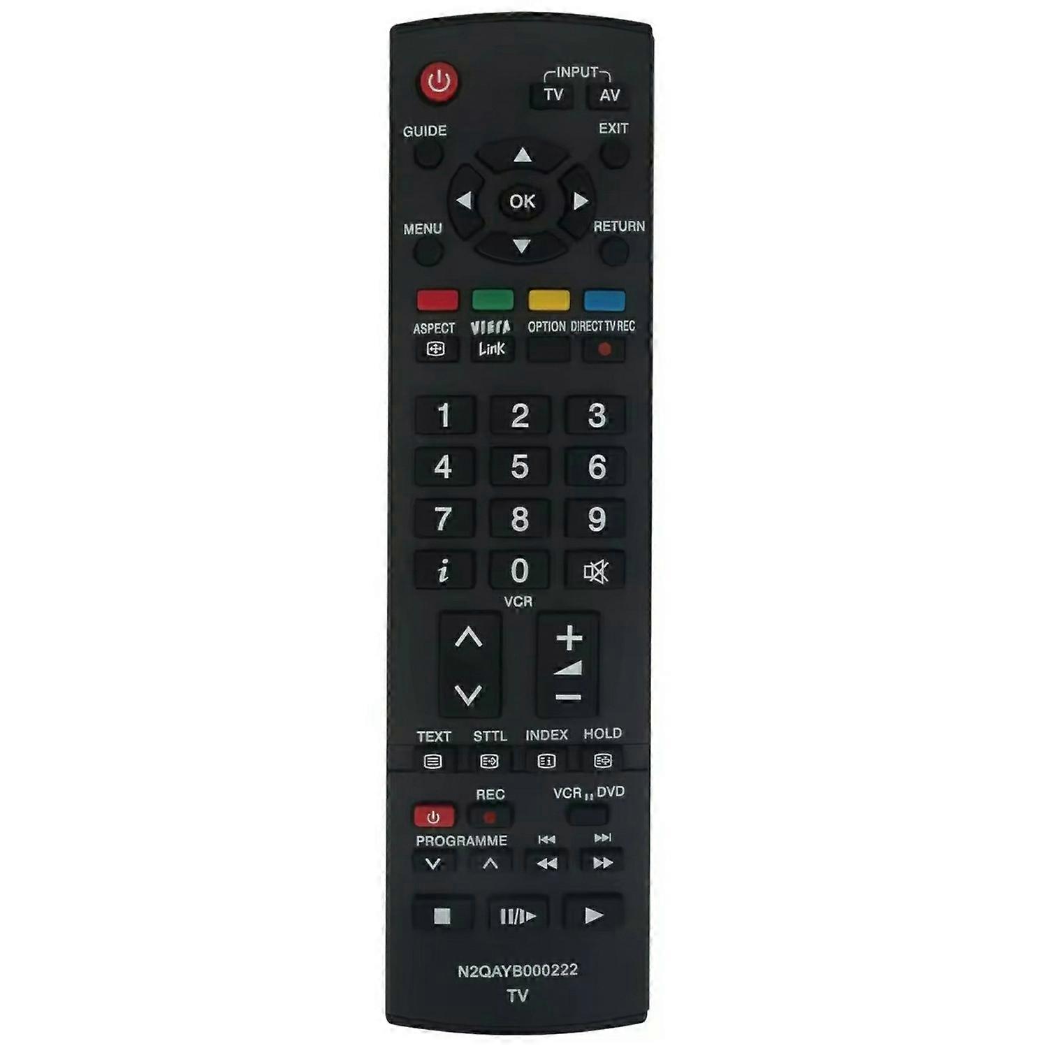 N2QAYB000222 For Panasonic TV Remote Control Replacement Universal 10m Range Wireless Controller