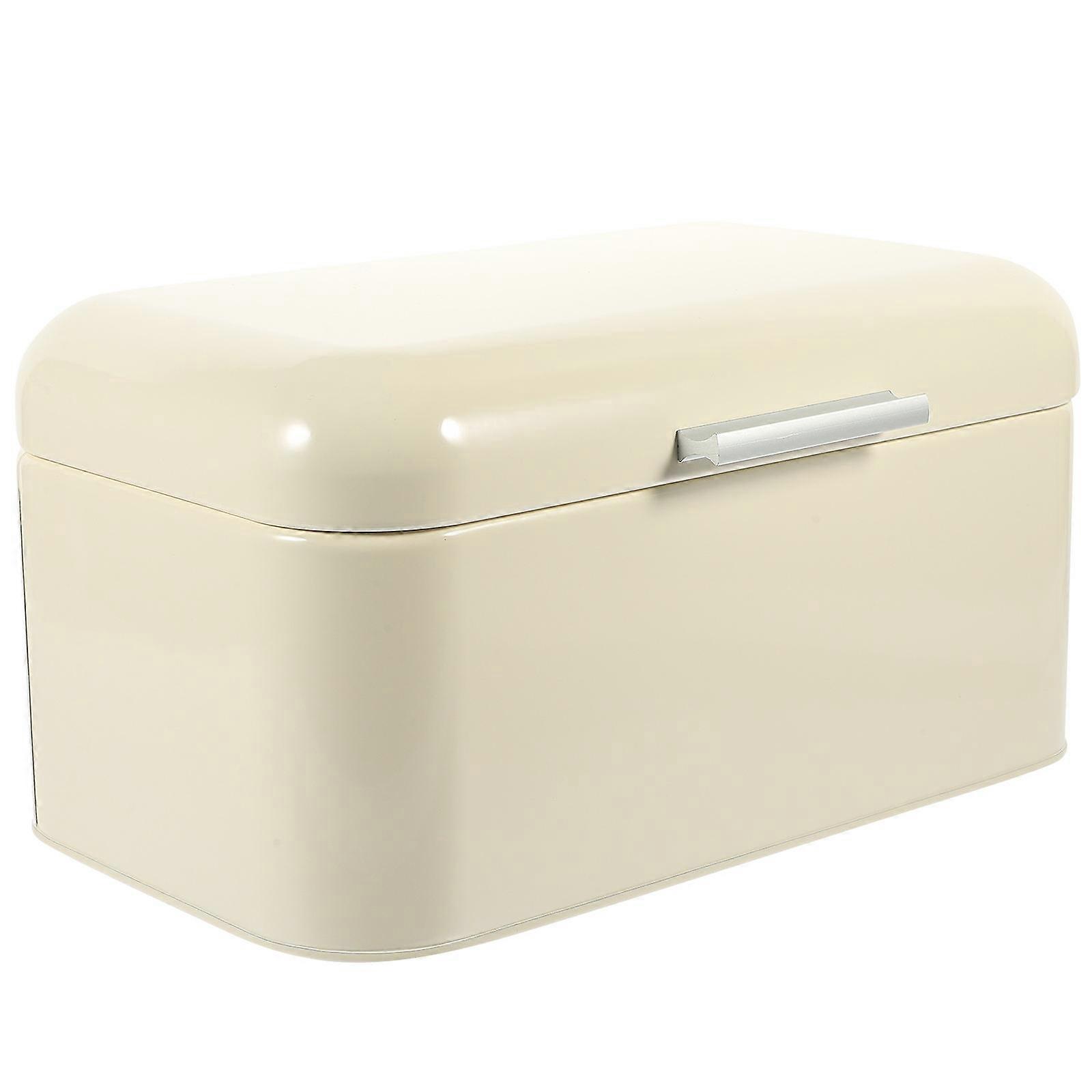 Decorative Bread Box Iron Bread Storage for People Who Love Baking and Snacking 1Pack
