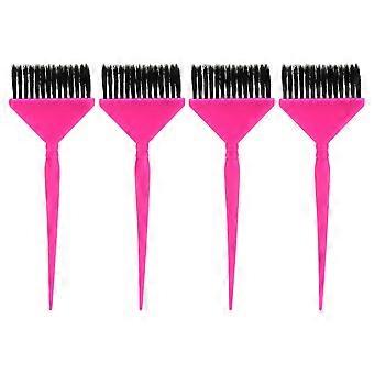 4pcs Hair Color Brush Portable Lightweight Pointed Comfortable Grip Hair Color Applicator BrushYMMR)