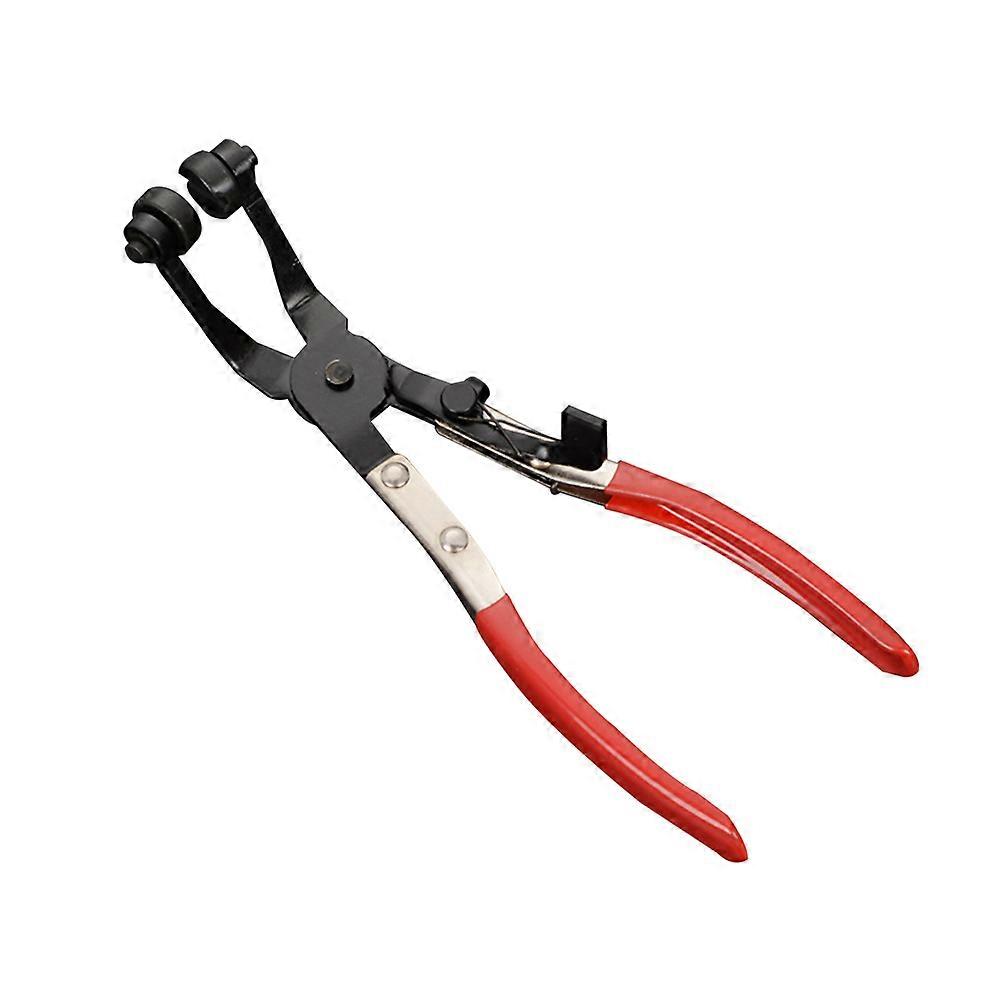Flexible Hose Clamp Pliers for Flat Ring Type Removal – Automotive Repair Tool for Radiator Hose Installation