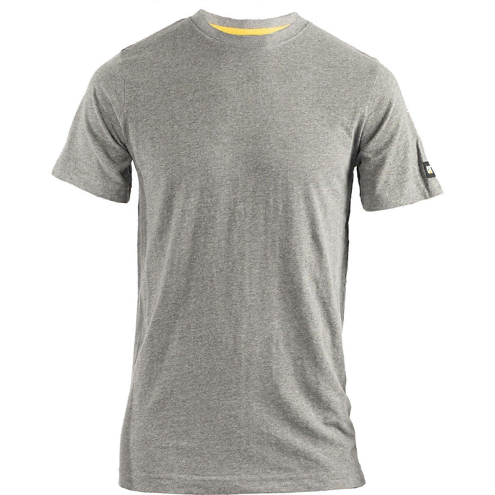 Caterpillar Essentials Short-sleeve Cotton Men's Grey