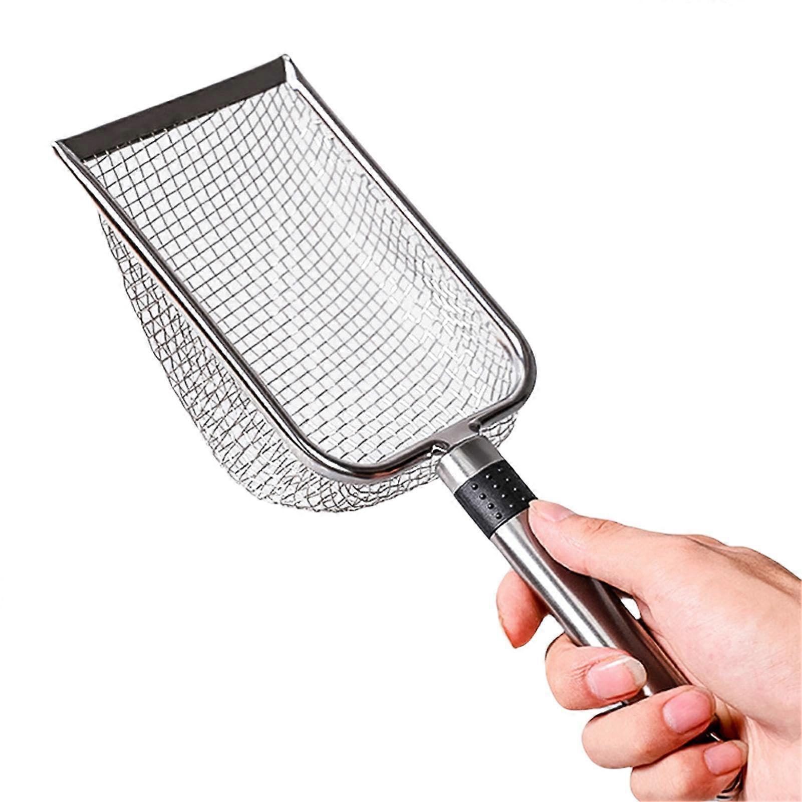 Stainless Steel Cat Litter Scoop – Durable Metal Scoop with Comfortable Handle