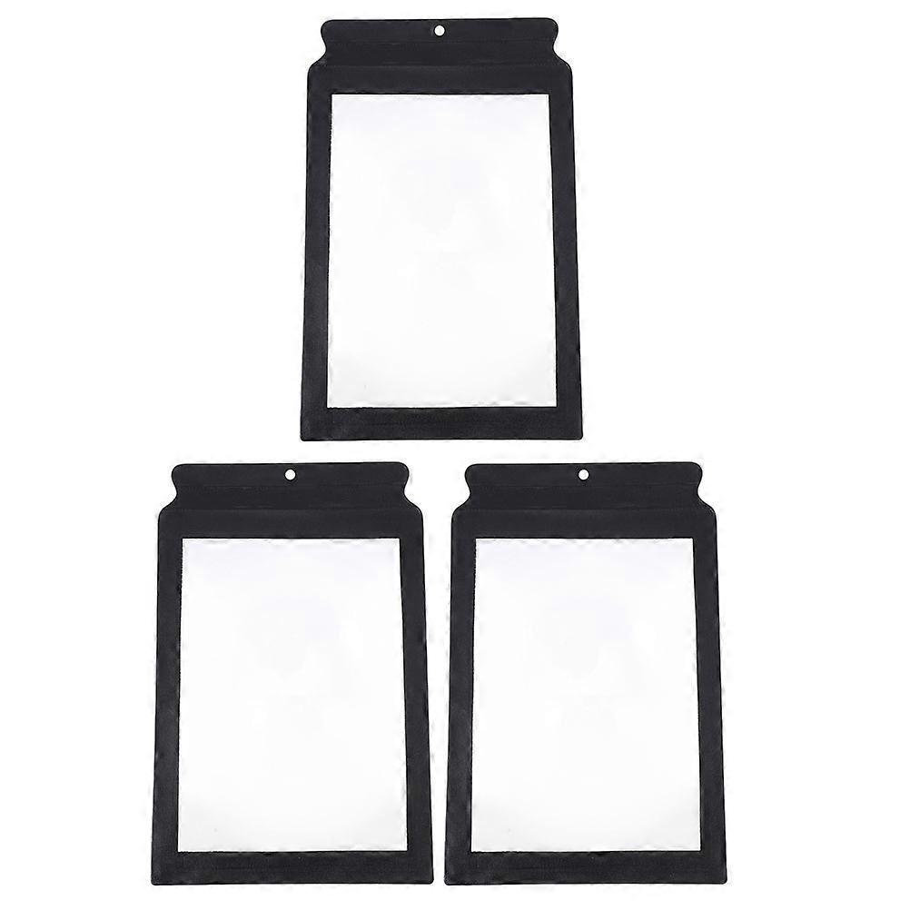 Portable Page Magnifier for Elders with 3x Magnification Effect and High-Definition PVC Material
