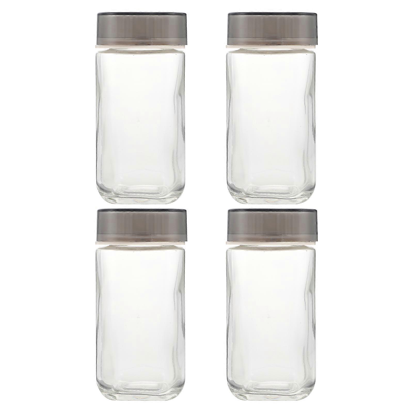 Mini Seasoning Bottles Seasoning Jars For Kitchen Accessories 4Pcs
