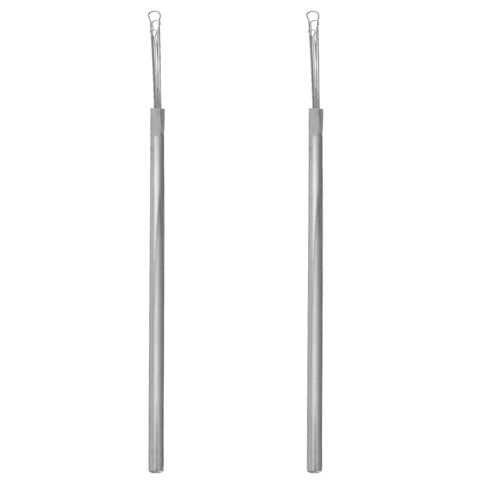 Stainless Steel for Cleaning Ears Portable and Durable with 2Pcs