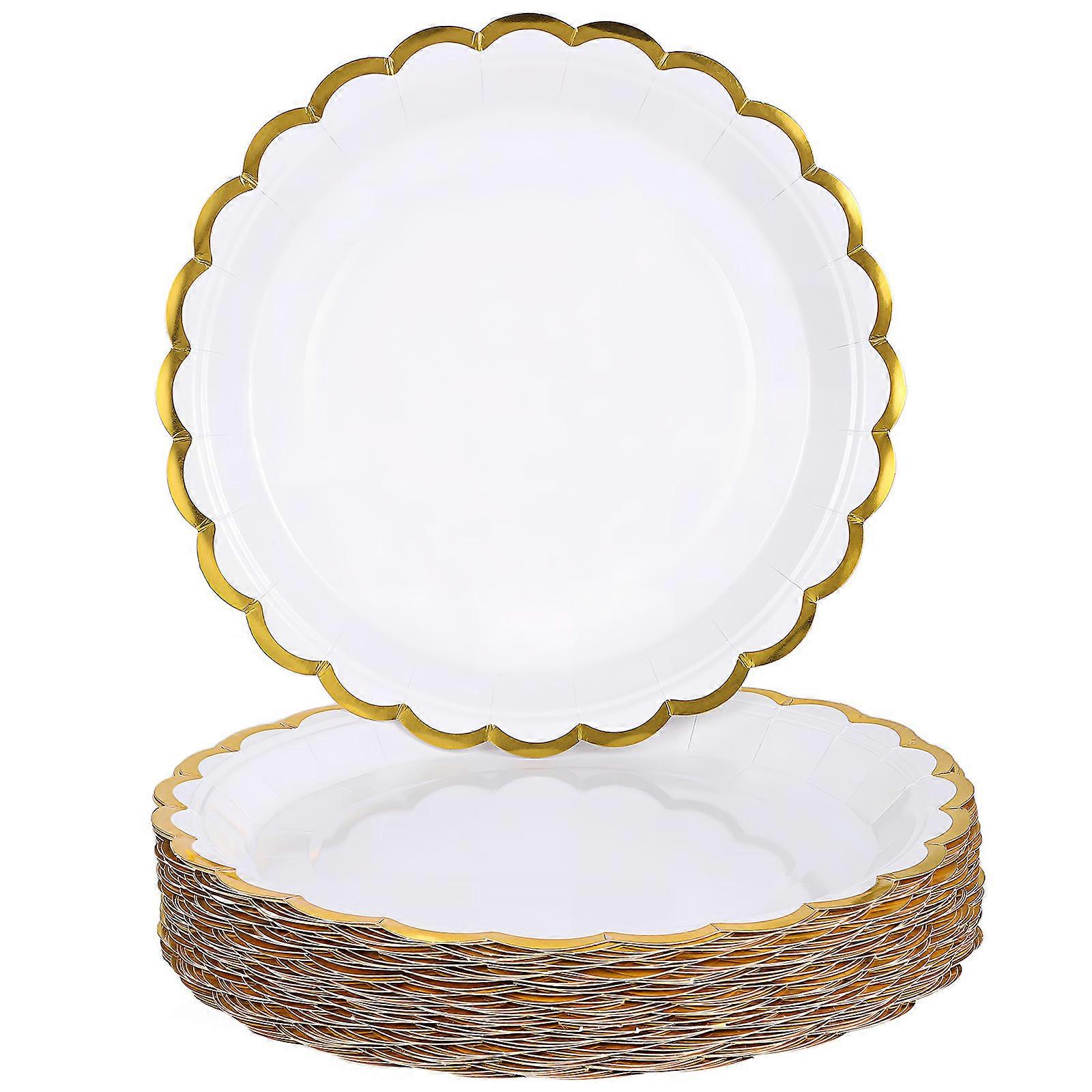 Paper for Use 50Pcs Floral Design