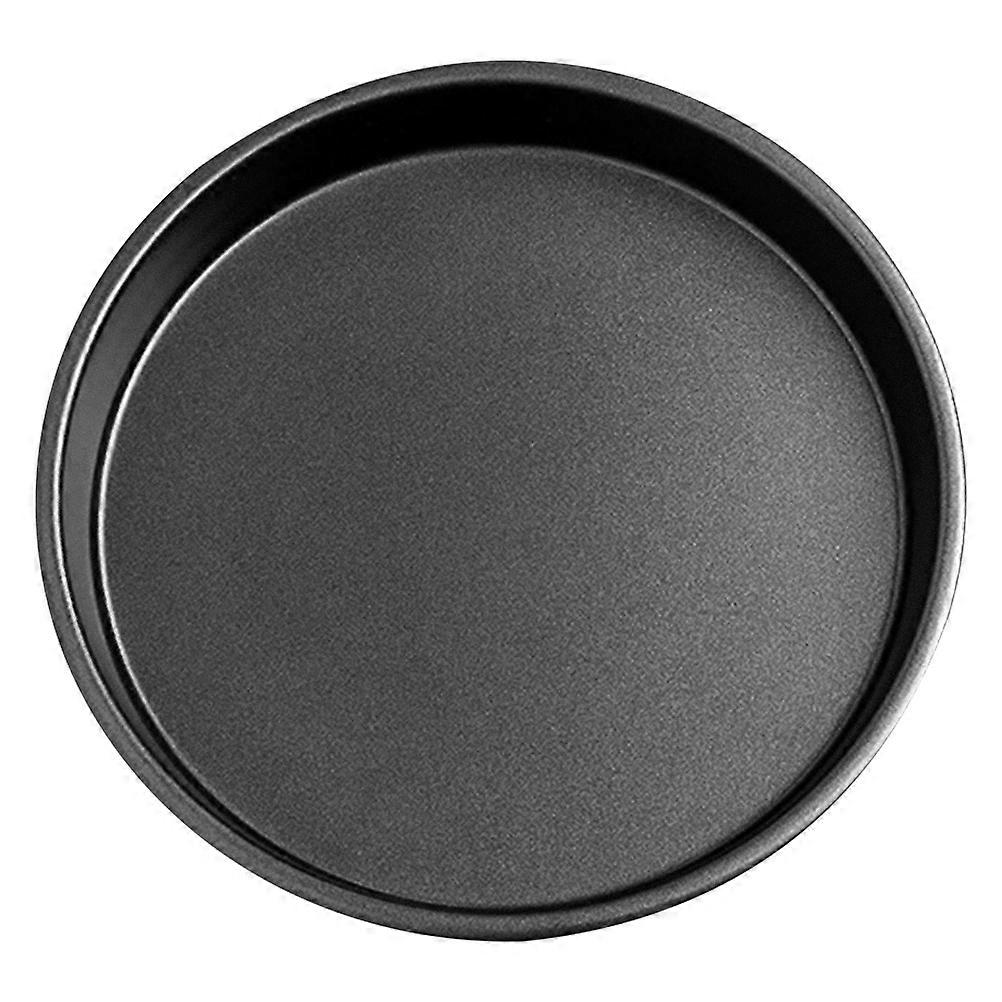 Grey Carbon Steel Pizza Baking Tray with NonStick Coating for Even Heating and Convenience 12.5 inches