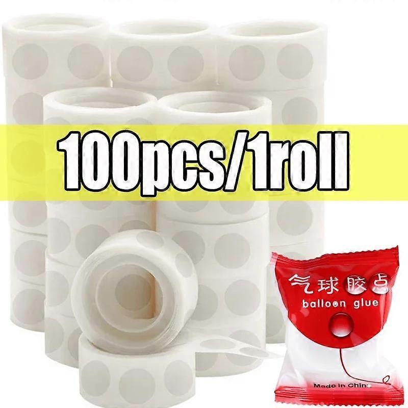 Double Sided Clear Sticky Point Tape Balloon Glue Dot Adhesive Birthday Wedding Party Balloons Glue Sticker Photoes Stand Arch