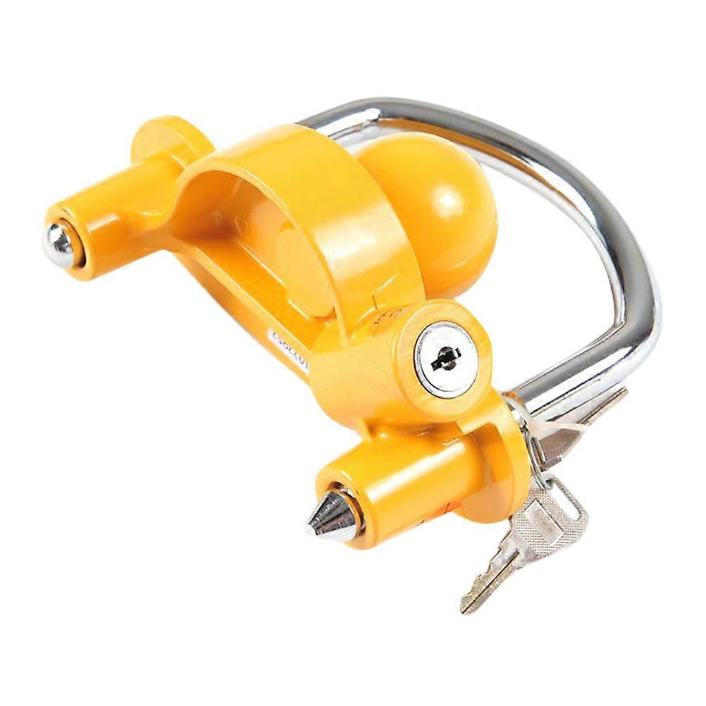 Camper Trailer Lock Trailer Hitch Coupler Lock For Versatile Application With Key For Towing Travel 1Pack