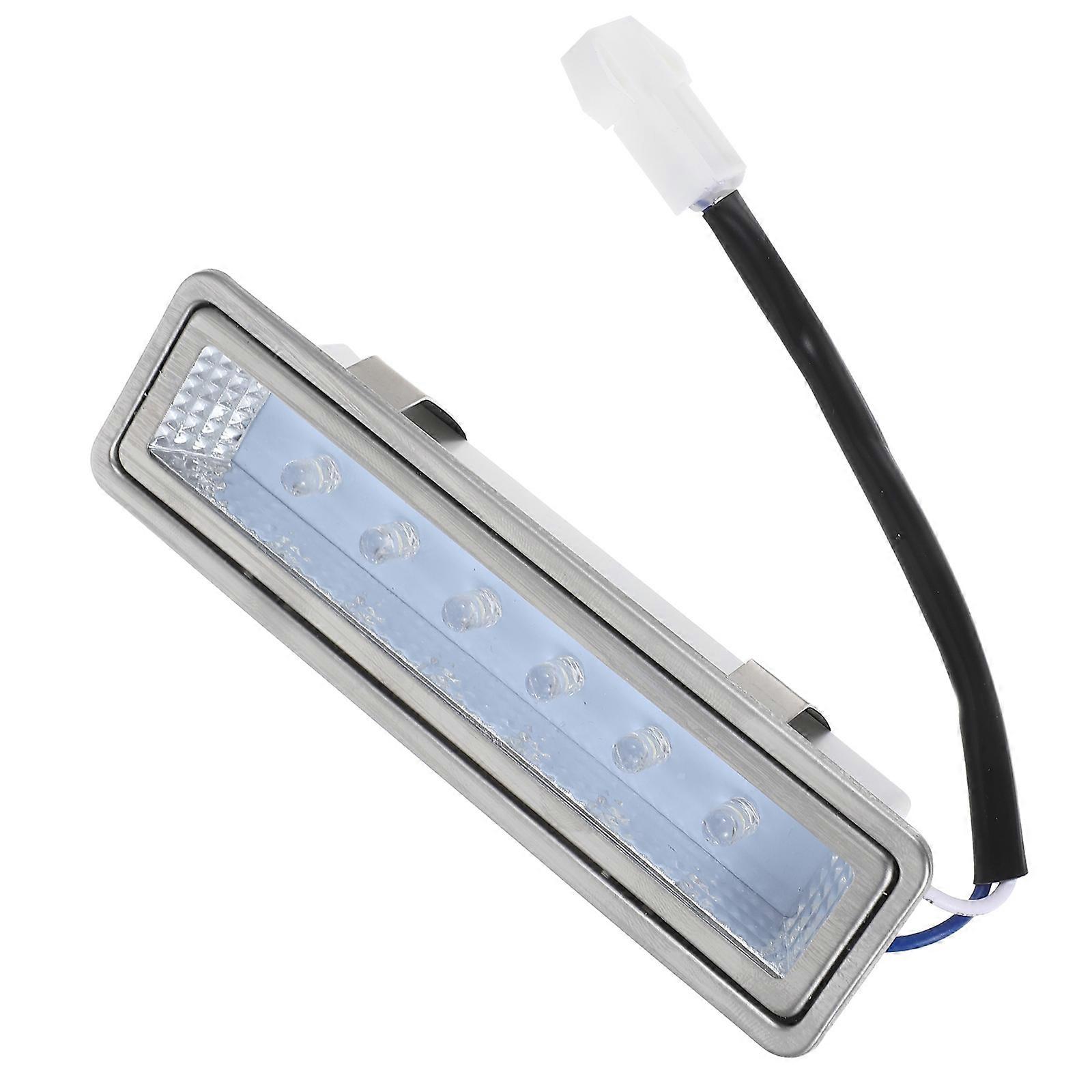 شفاط المطبخ الخفيفة LED لوحة الضوء البارد للموقد المتكامل يقلل من الوهج المواد المربعة 1 حزمة