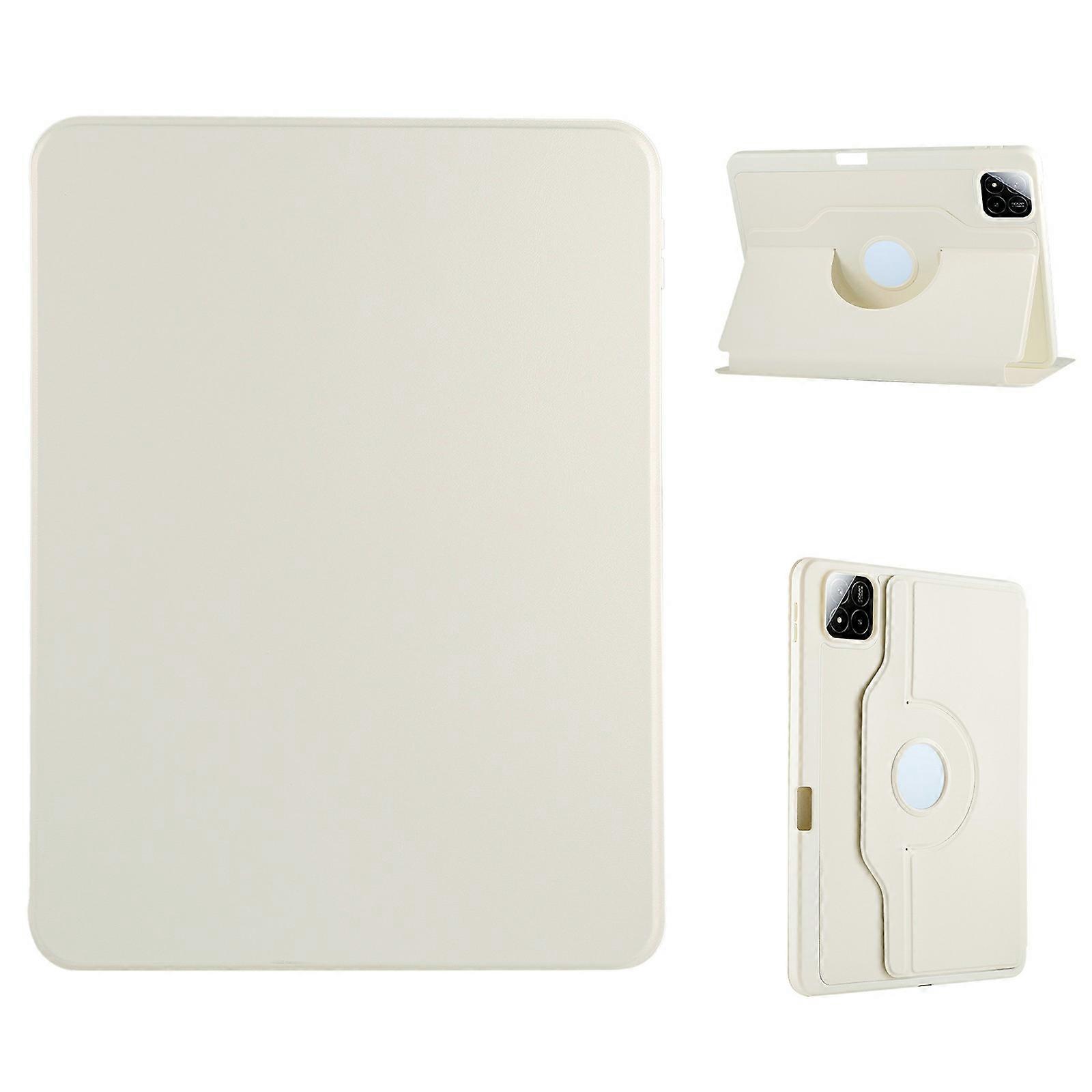 TKdaddy For Xiaomi Pad 7 Pro Pad 7 Case Stand Leather Tablet Cover White