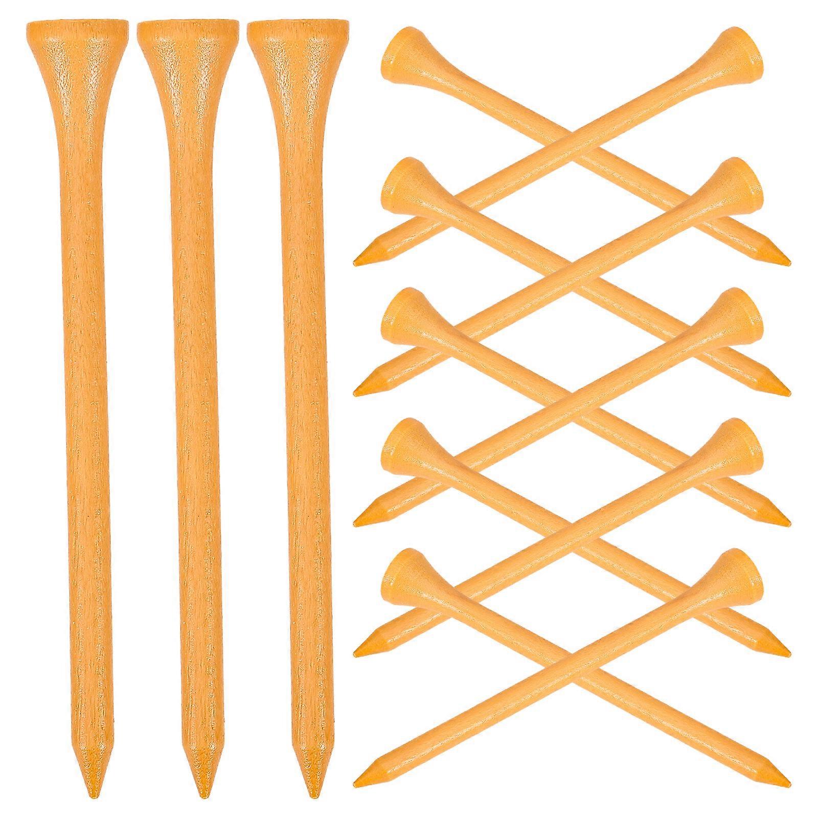Golf Ball Holder Tees 20pcs Reusable Durable Golf Spikes Outdoor Practice Reduced Friction Maximum Distance Accuracy
