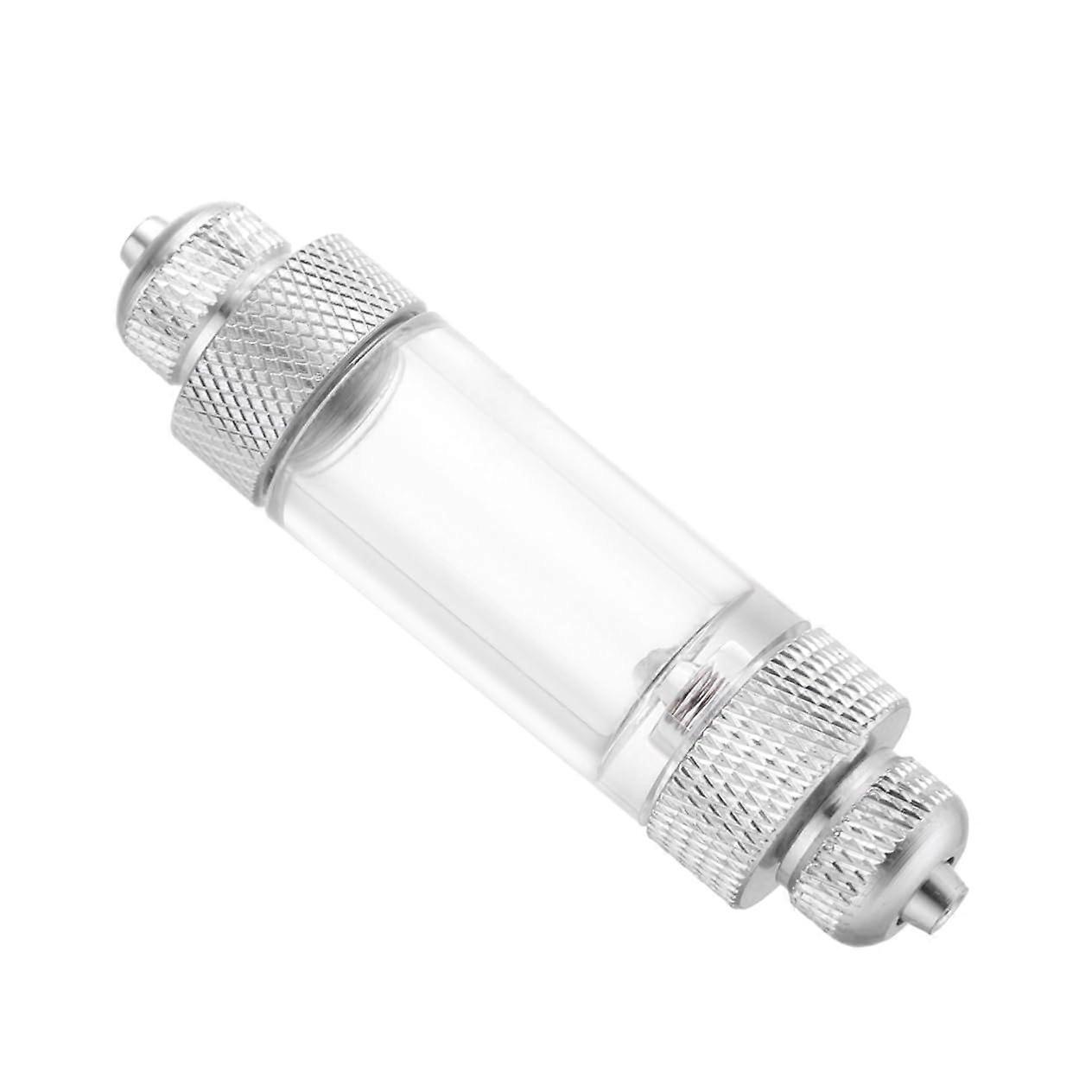 Bubble Counter Dual-Head CO2 Diffuser for Planted Aquariums With Check Valve, Aquarium CO2 Supply