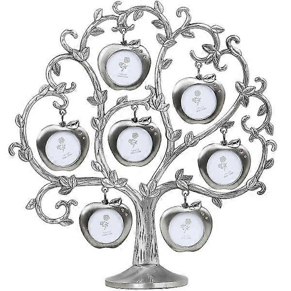 מסגרת תמונה עץ משפחה תמונות עיצוב עץ תפוח כסוף