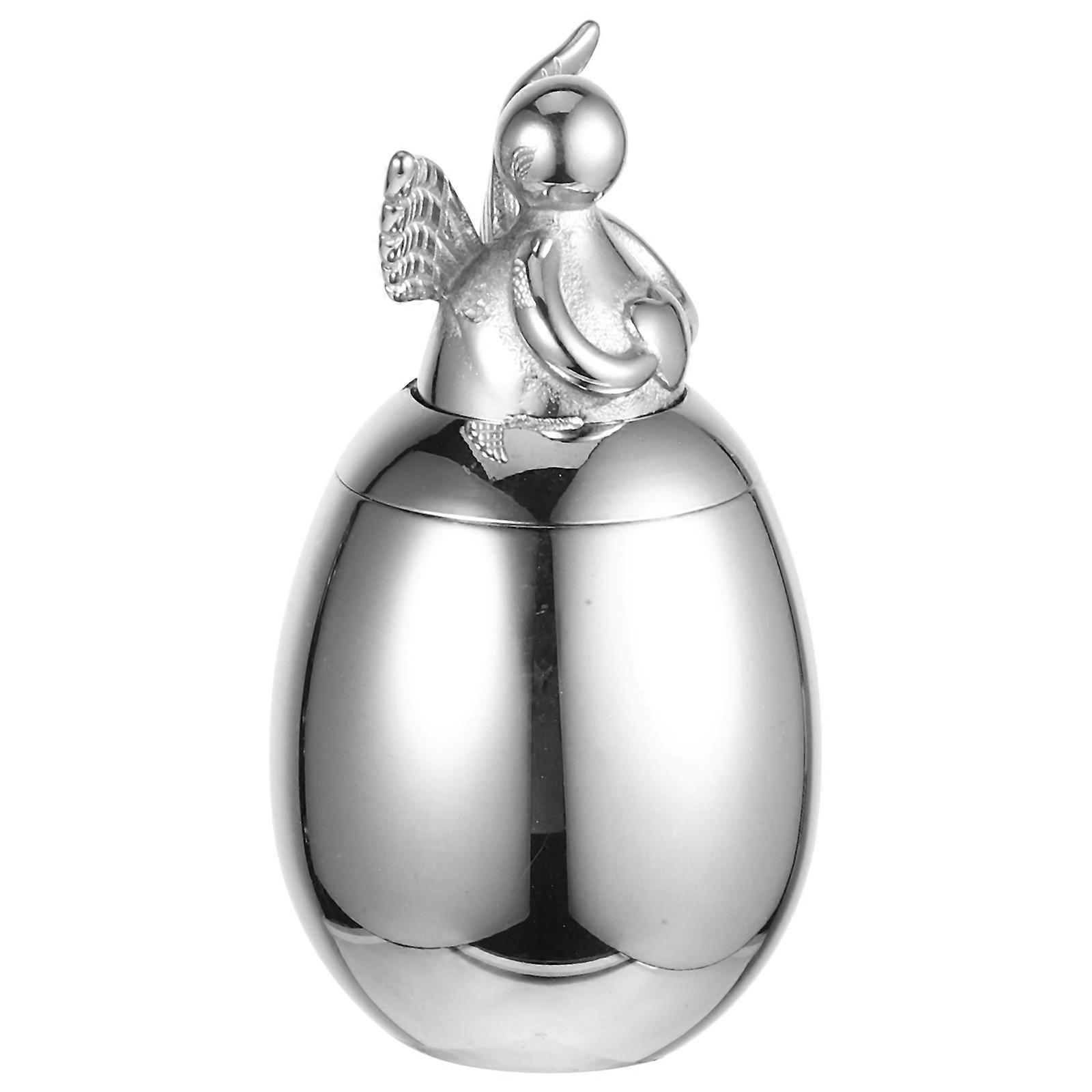 Ashes Keepsake Container For Pets Small Silver Urn Memorial Funeral 1Pcs