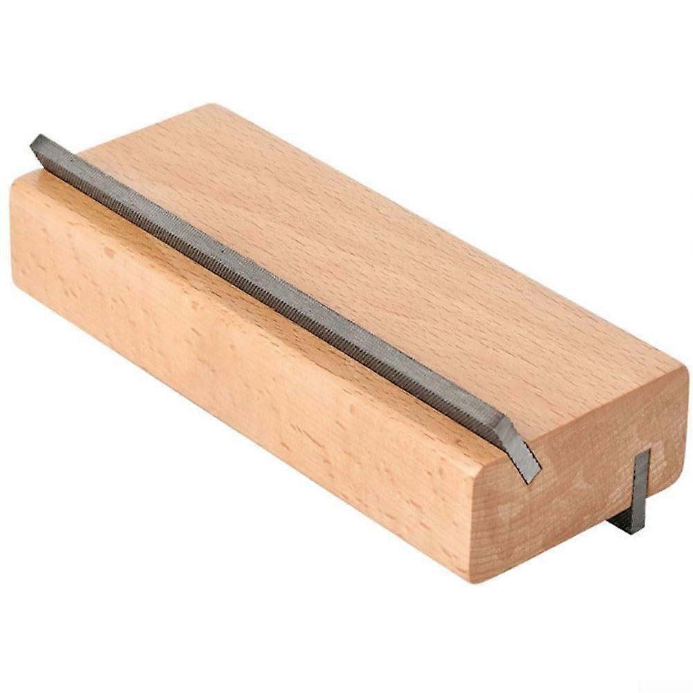 2in1 Guitar Fret Crowning Files for Luthiers, DualPurpose Maintenance and Polishing Tool for Guitar Frets