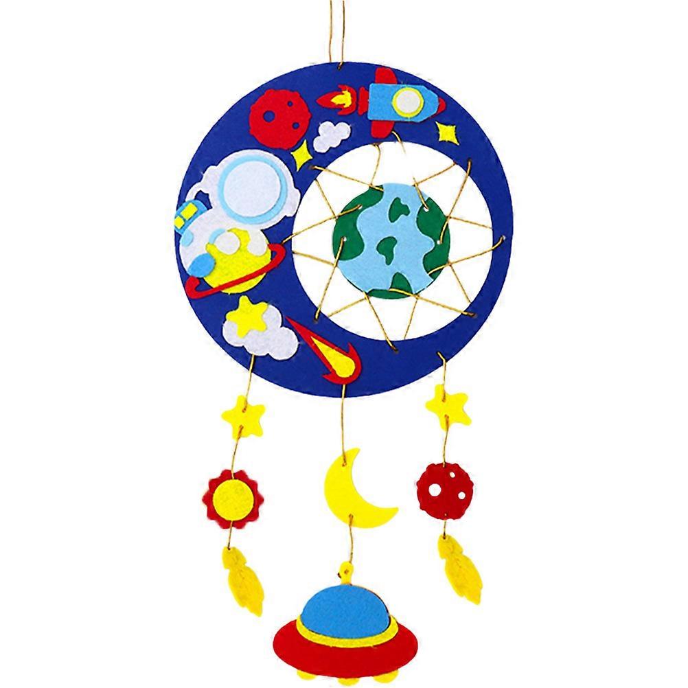 Educational Toy Diy Wind Chime Craft For Kids Indoor Decoration Multi Design 1 Set Included