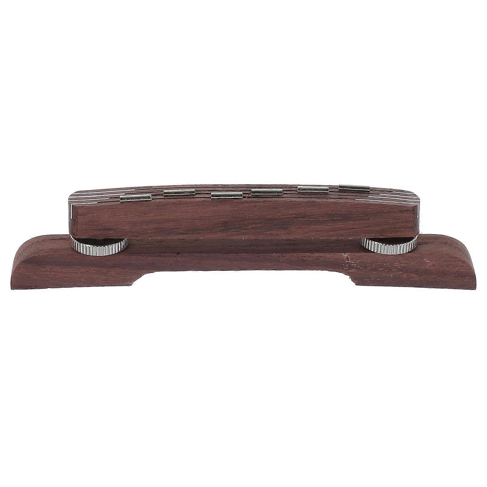 Rosewood Bridge Floating For 6 String Jazz Guitar with Accessories Height Adjustable