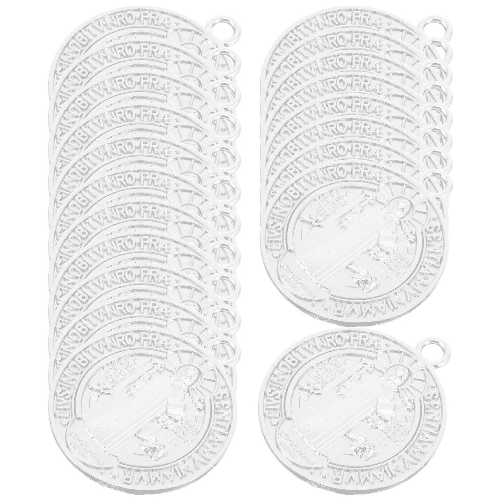 Charms Elegant For Jewelry Making 25Set Round Alloy Charms Optimized For DIY Projects And Ideal For Fashionable Jewelry Creation