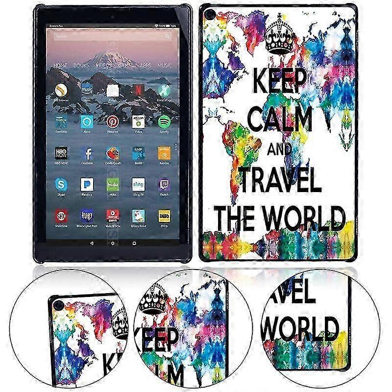 Tablet Case For HD 10 (9th gen 2019) -Tablet Lightweight soft shell plastic Smart Cover Case Computer Covers & Skins