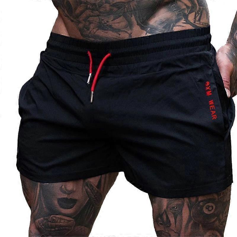 Elastic thin men s running shorts for marathons breathable gym deep squat