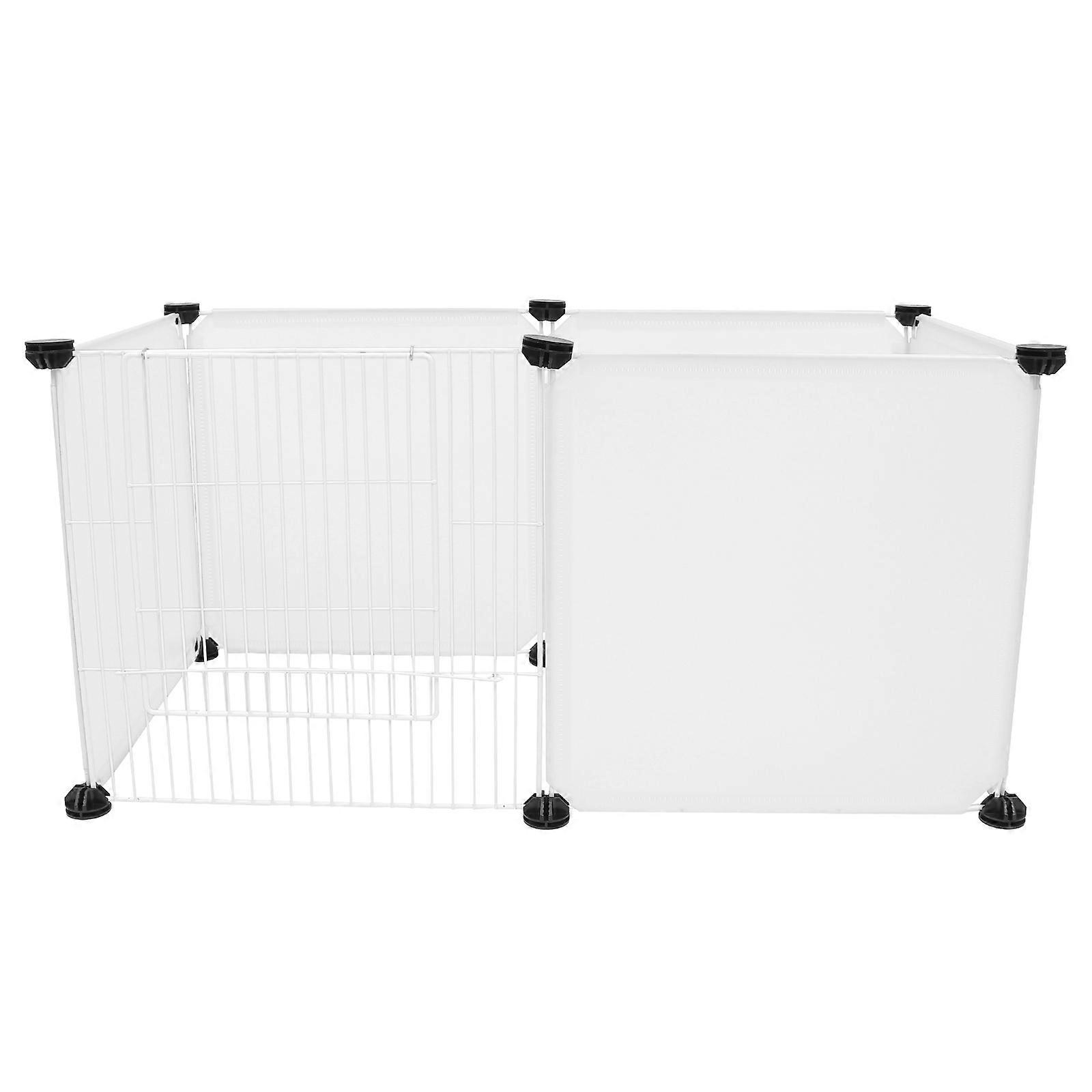 Small Pet Cage Designed For Hamsters And Rabbits Indoor Use Made Of Resin Material 1 Set