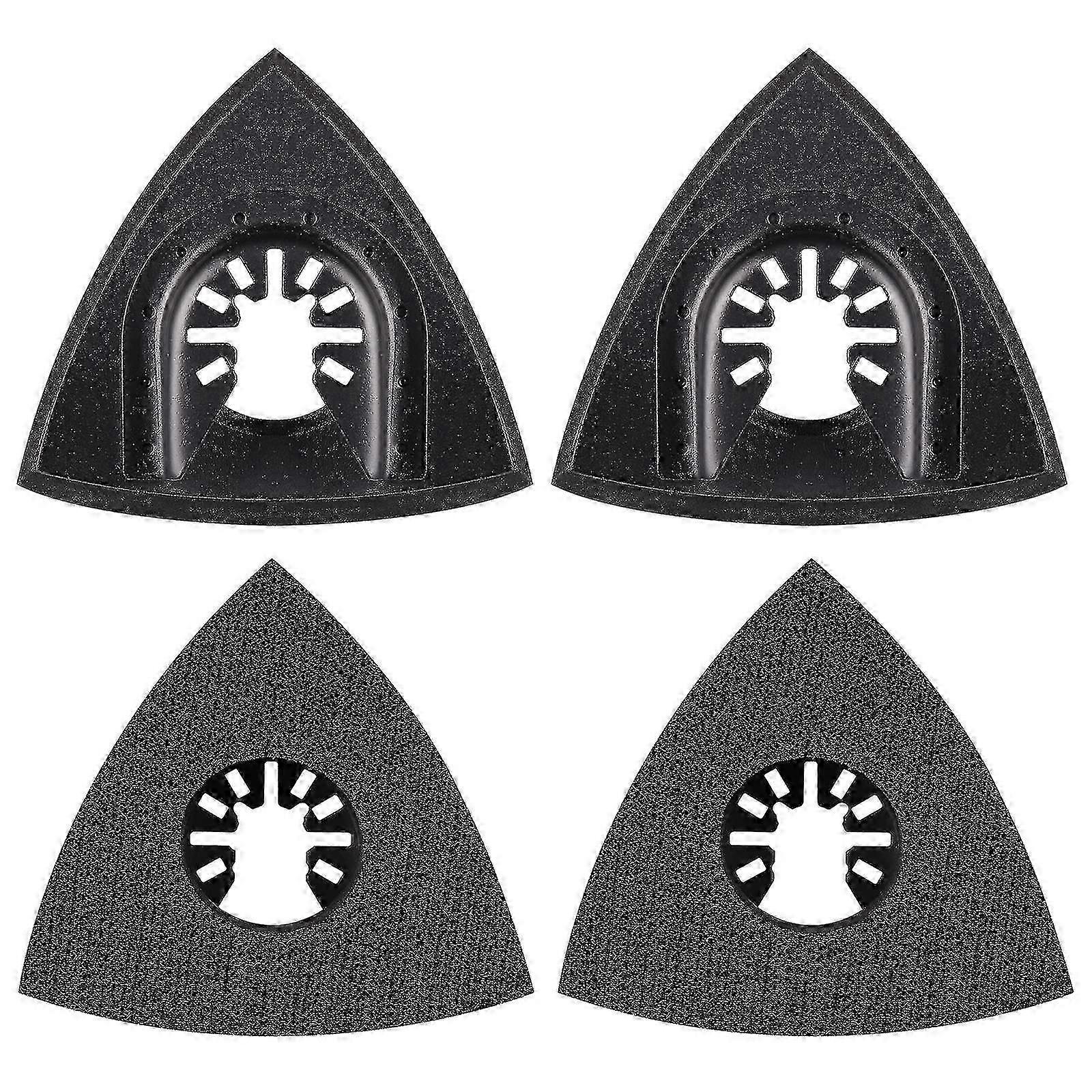 4pcs Sanding Pad 80mm Multi Tool Attachment Pad Accessories, For Worx Mikita Dewalt Power Tool, Worx Tool, Bosch Multi Tool