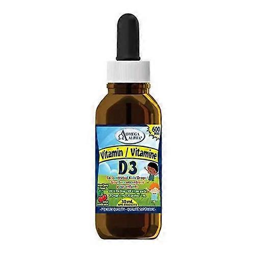 OmegaAlpha Vitamin D3 Concentrated Drops Kids, 30 Ml