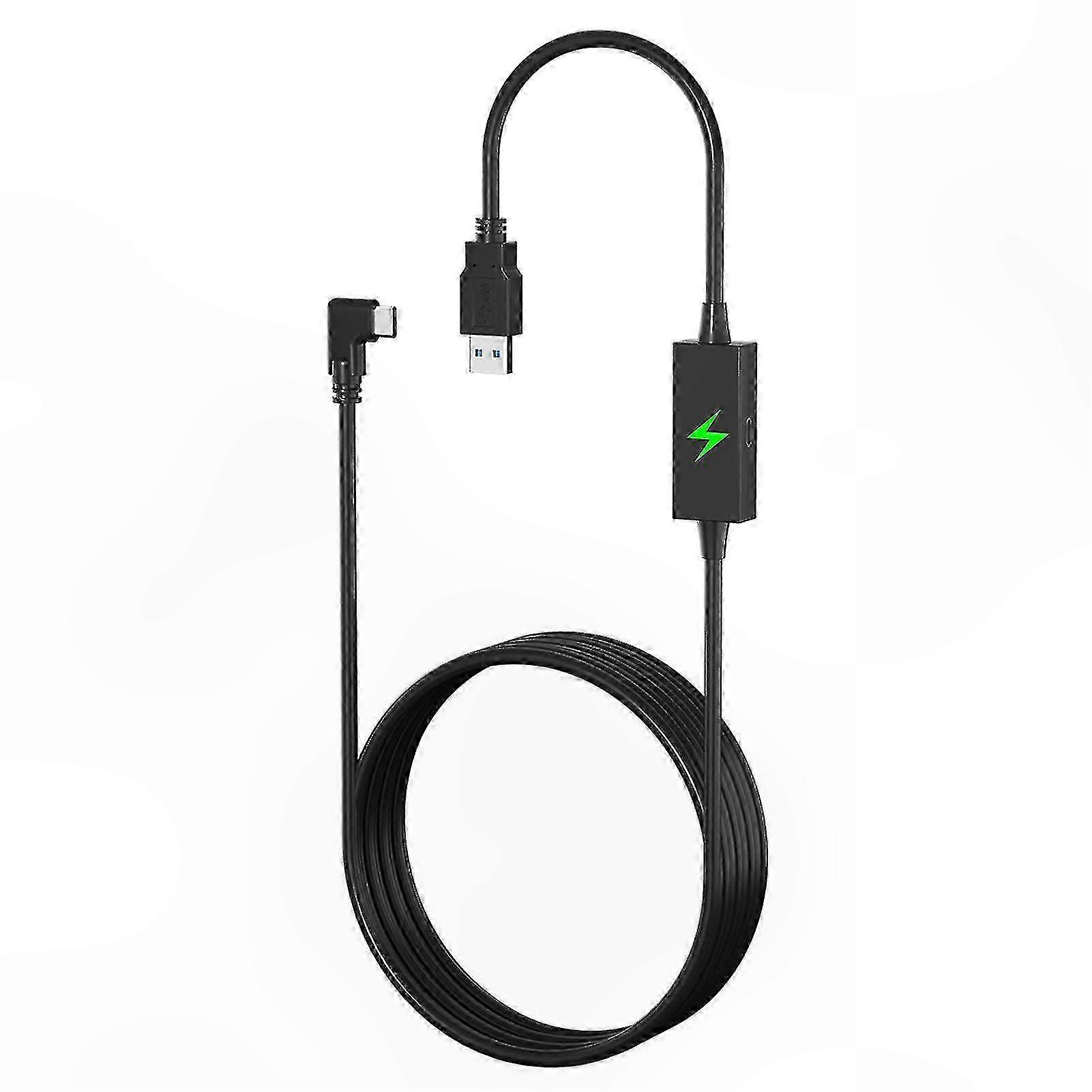 16ft Charging Cable with Stable Connection for Meta Quest Pro-Compatible Devices