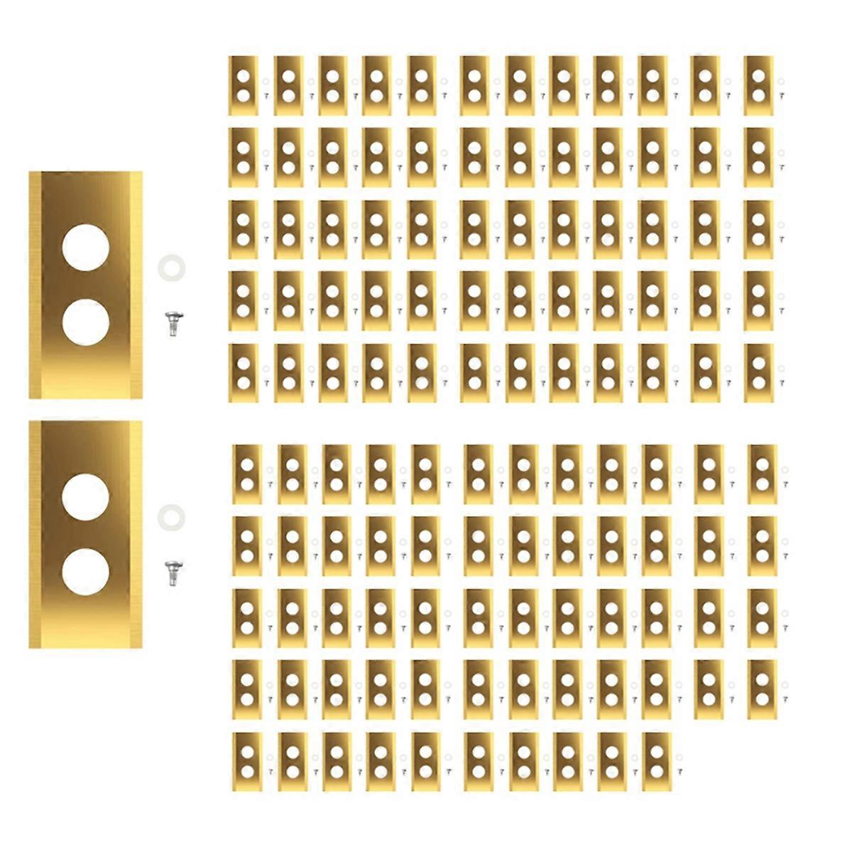 120Pcs Grass Cutter Cutting Blades Replacement Grass for Luba Lawnmower Trimmer Cutting Blades Doub