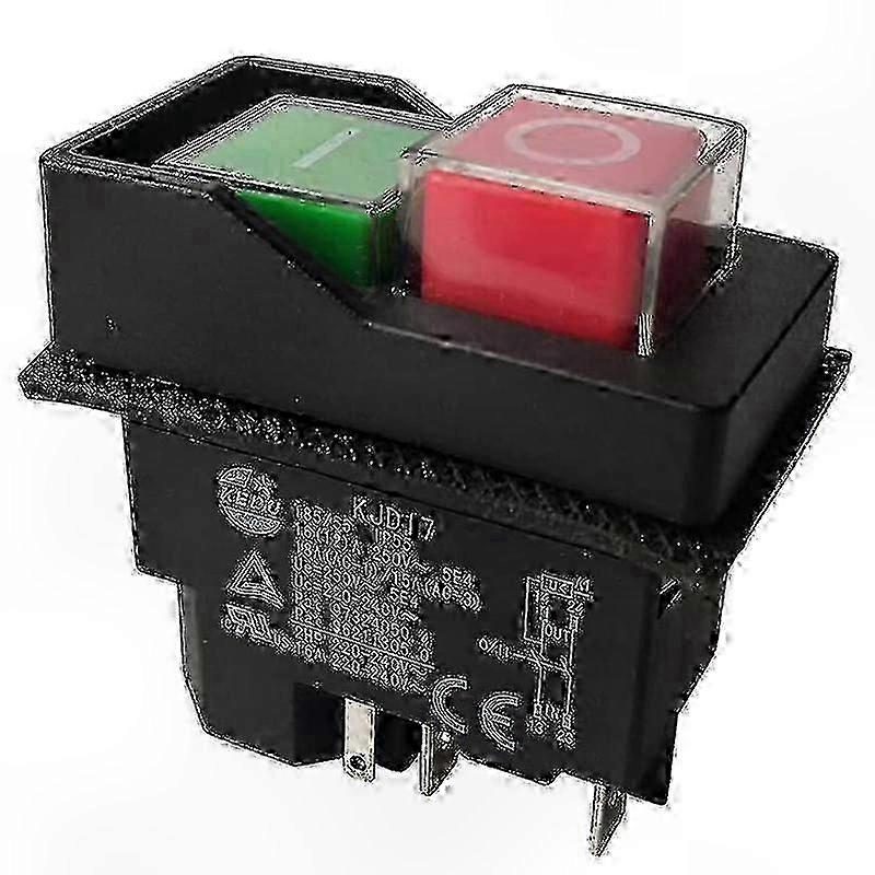 Electromagnetic Pushbutton Switches for Garden Tools with 5 Pin Terminals, 220V